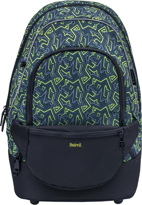 Image du produit Belmil Wave Premium 2in1 Sac à dos scolaire iguana (20 l)