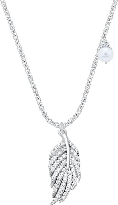 Immagine prodotto Candy Collana di piume, argento 925 (Argento 925, 42 - 45 cm)