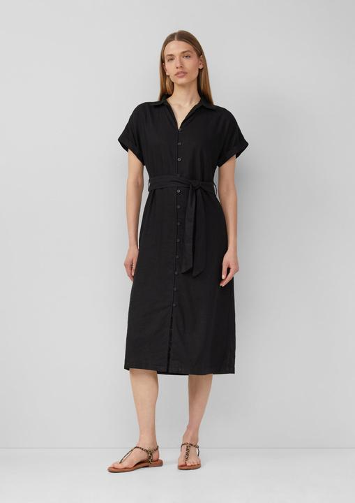 Immagine prodotto S.Oliver Kleid Midikleid aus Leinenmix mit Eingrifftaschen (38)