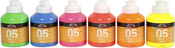 Actual product image Creativ Company Acrylic paint neon color, 6 x 500 ml (500 ml)