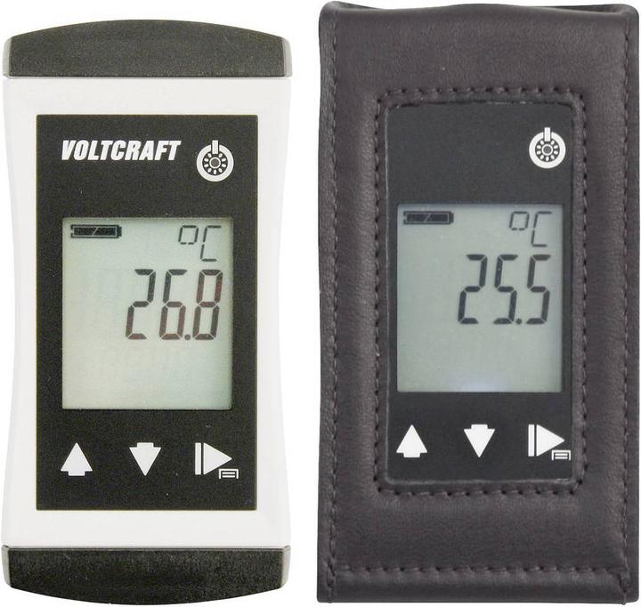Actual product image Voltcraft Waterproof universal thermometer PTM-100 incl. protective case TG-400