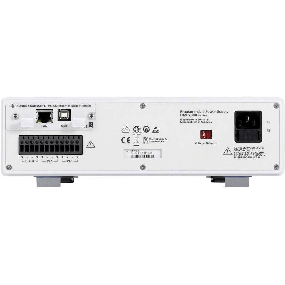 Thumbnail - Rohde & Schwarz HMP2020, DC-Netzgerät, 2-Kanal, 188 W, Labornetzgerät