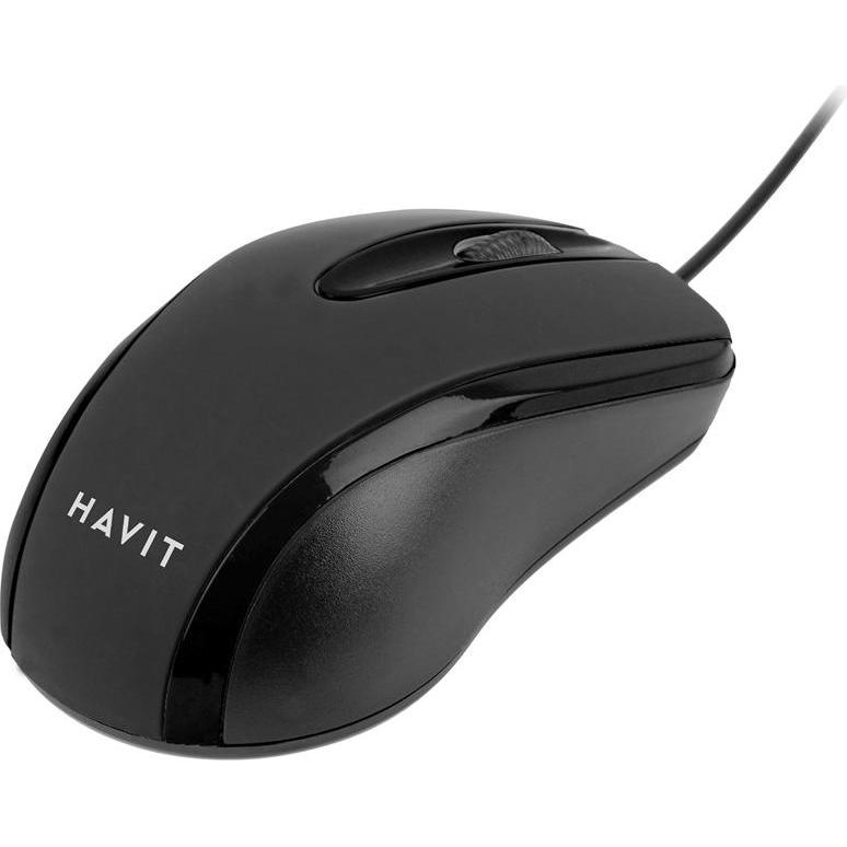Thumbnail - Havit MS753 universal mouse (black) (Kabelgebunden), Maus, Schwarz