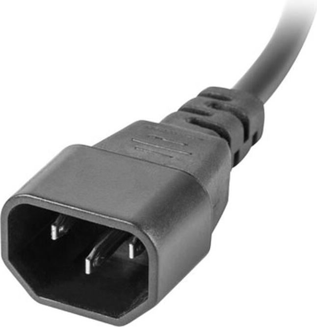 Actual product image Lanberg PDU-07F-0200-IEC-BK Power Distribution Unit (PDU) 7 AC outlets 1U