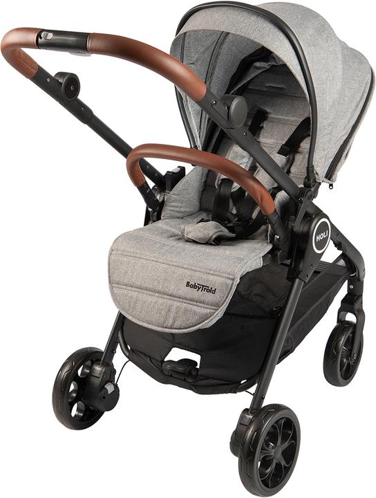 Actual product image Babytrold Holi Prams - Grey Melange