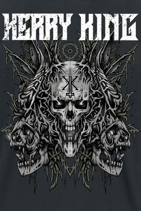Produktbild Kerry King Multi Skull Green (S)