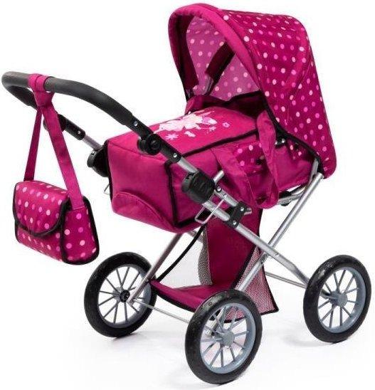 Bayer Dolls Pram - City Star - Violet et Rose (13667AA)