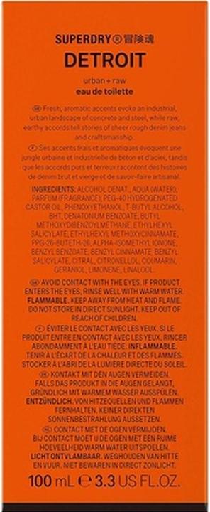 Actual product image Superdry Iso E Super Detroit (Eau de parfum, 100 ml)