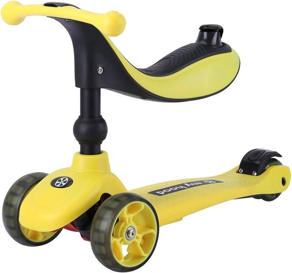 Produktbild Euro Play My Hood - Kick"n Ride Scooter - Yellow (505145)
