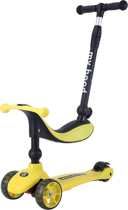 Produktbild Euro Play My Hood - Kick"n Ride Scooter - Yellow (505145)