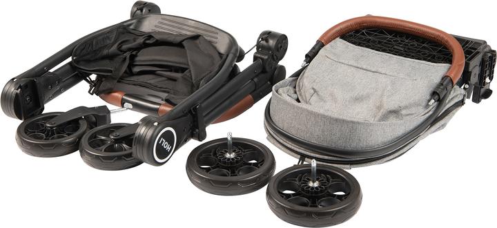 Actual product image Babytrold Holi Prams - Grey Melange