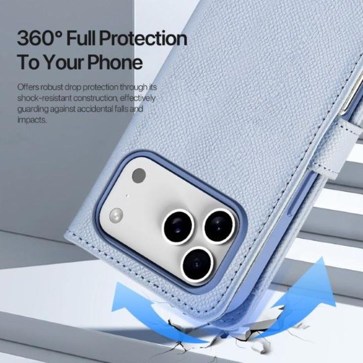 Produktbild Dux Ducis Lawa Series MagSafe Kunstleder Bookcover Hülle (Apple iPhone 17 Pro)
