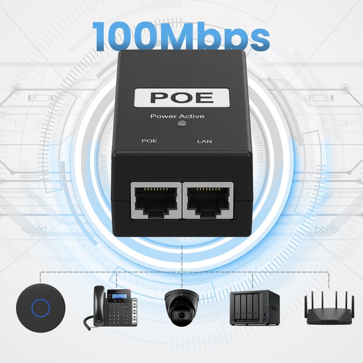 Produktbild Extralink EX.14169 power adapter/inverter Indoor Black (24 W)