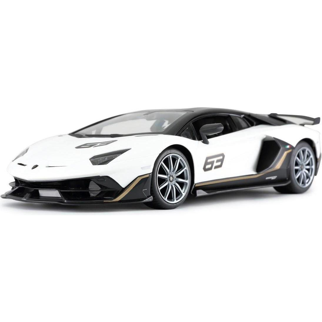 Rastar Lamborghini Aventador SVJ, bianco - R/C 1:14 (23036)