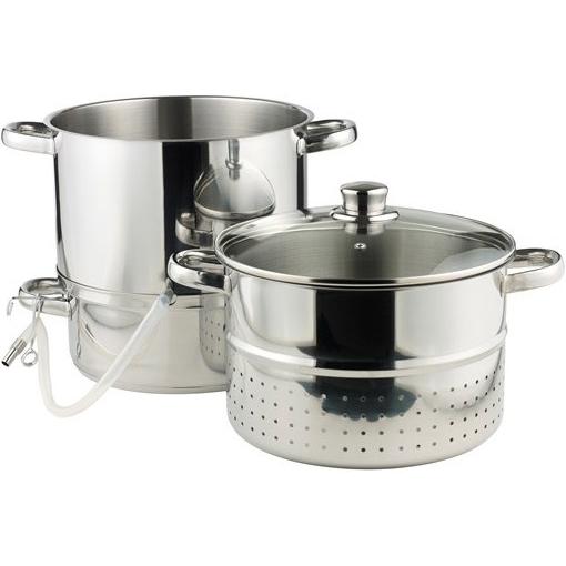 Thumbnail - Funktion Dampfentsafter - Induktion Edelstahl - 7,8 L (13244), Entsafter, Silber