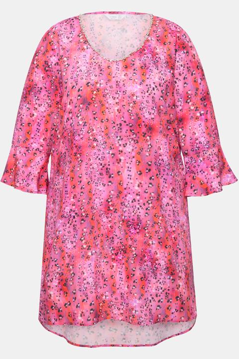 Actual product image Miamoda A-line tunic with leopard print (52)