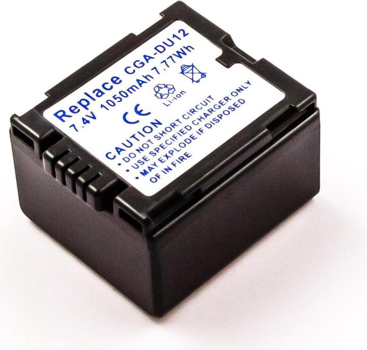 Actual product image AGI Battery compatible with Panasonic NV-GS140EG - Battery - 1,050 mAh (Camera battery)