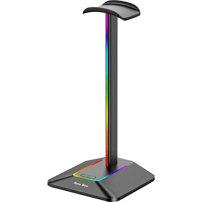 Thumbnail - NewBee Headphone holder with USB New Bee NB-Z8 RGB, Kopfhörerständer, Mehrfarbig