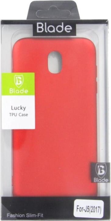 Productafbeelding Blade Lucky TPU Case voor Samsung Galaxy J5 2017 rood (Samsung Galaxy J5 (2017))
