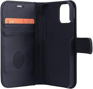 Productafbeelding Radicover Stralingsbeschermde Mobilewallet Leer iPhone - iPhone 13 Mini Exclusief 2in1 Zwart (Apple iPhone 13 mini)