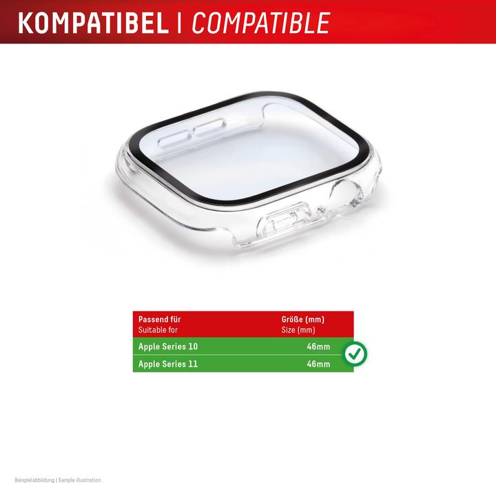 Actual product image Displex Full Body Schutzglas, Full Body Watch Glass