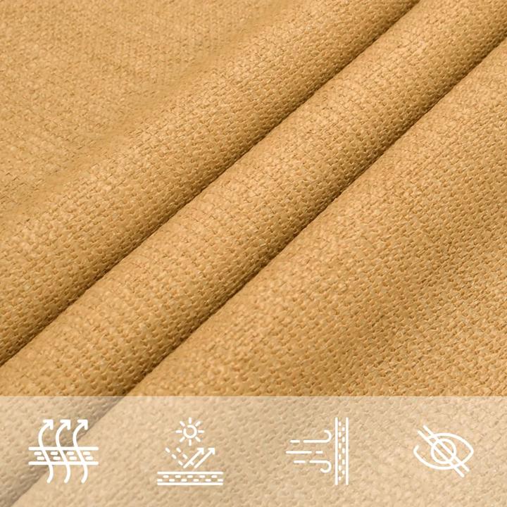 Immagine prodotto vidaXL Sonnensegel 160 g/m² Rechteckig farben HDPE (3 x 5 m)