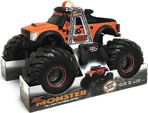 Actual product image New Bright Meg-Zilla 1:8 R/C - Orange (471182)