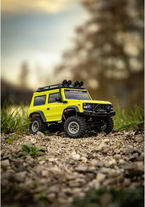 Actual product image Absima 1:24 Micro Crawler Jimny Yellow RTR