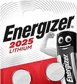 Immagine prodotto Energizer CR2025 Litio (2 pz., CR2025, 150 mAh)