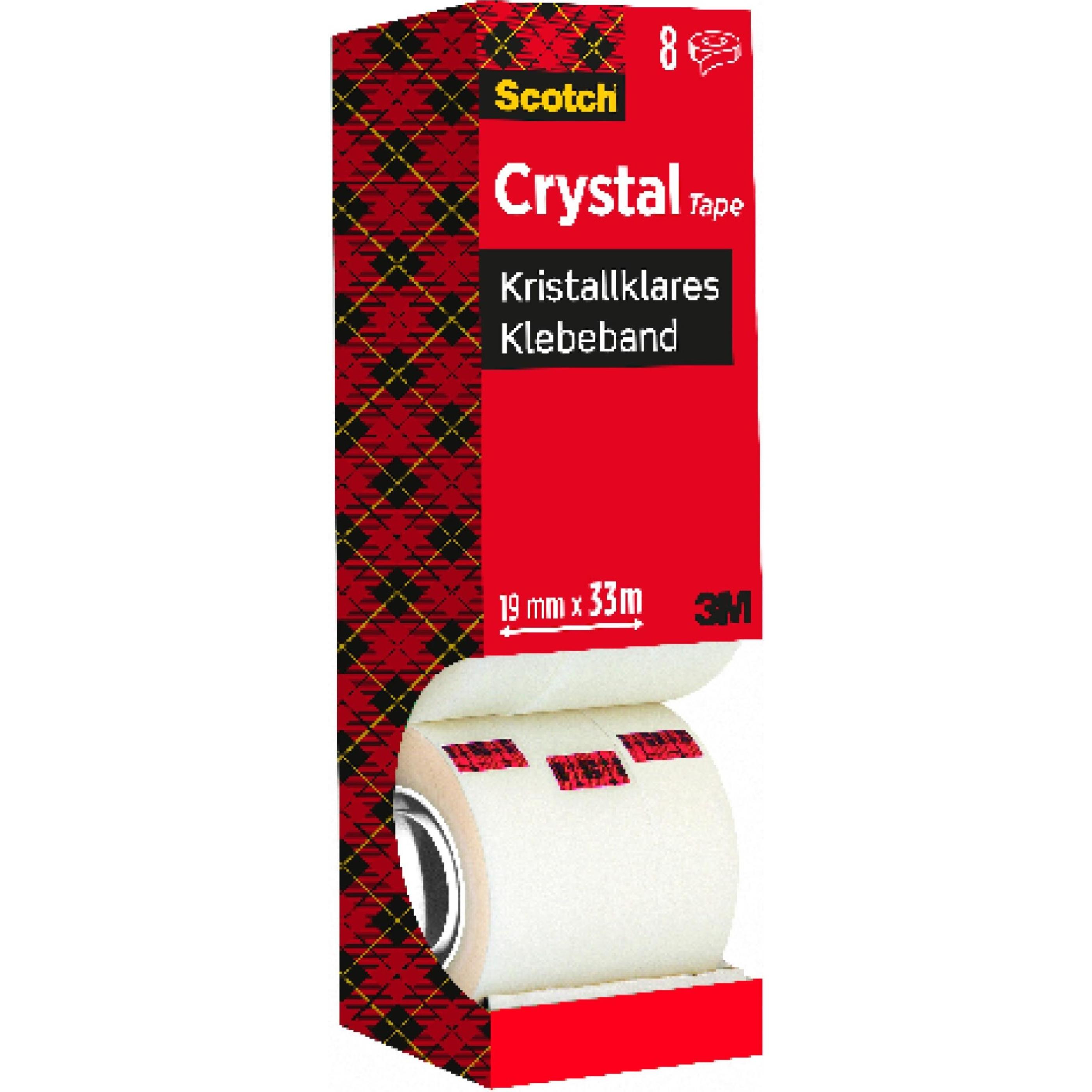 Thumbnail - Scotch, Klebeband, Crystal Klebeband Vorteilspack (19 mm)