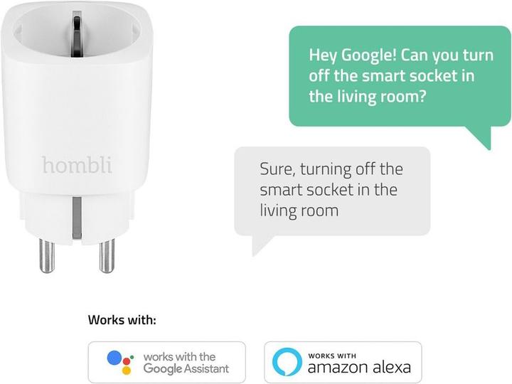 Actual product image Hombli Smart-Steckdose EU
