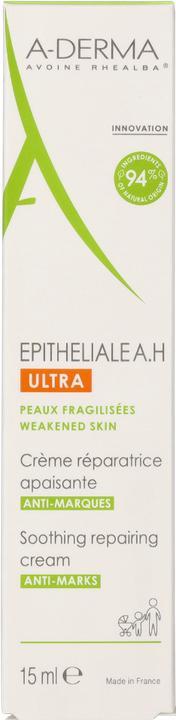 Produktbild A-Derma A derma Epitheliale A h Ultra Cra me Ra c paratrice (Haarpaste, 15 ml)