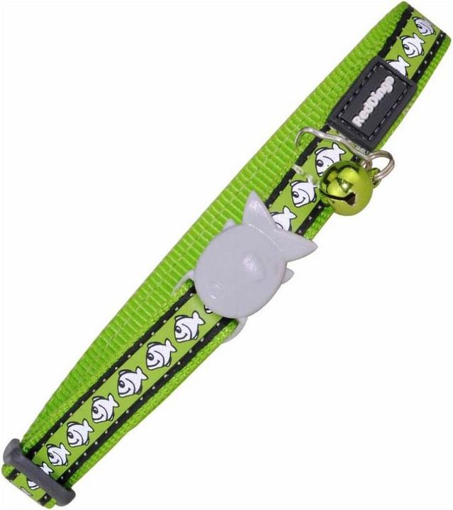 Actual product image Red Dingo Cat collar Reflect Fish XS (XS, Cat, General)