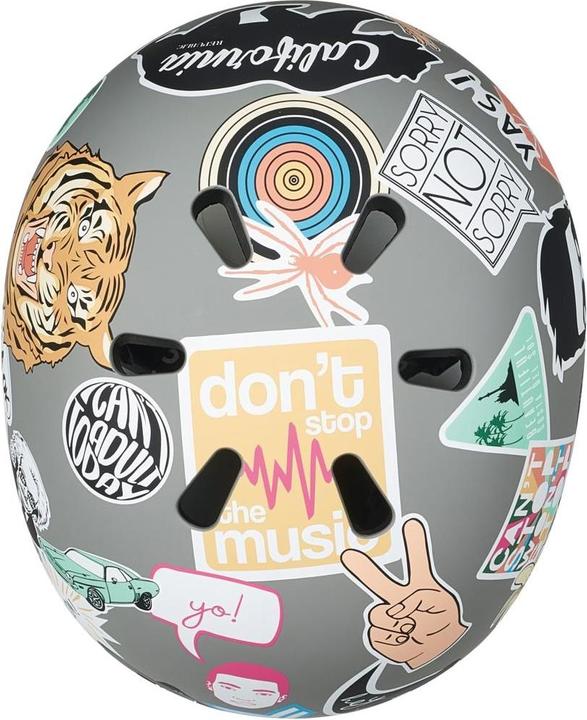 Actual product image Micro Sticker skate helmet (58 - 61 cm)