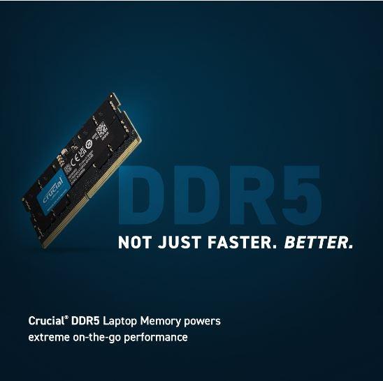 Produktbild Crucial Laptop Memory (2 x 16GB, 5600 MHz, DDR5-RAM, SO-DIMM)