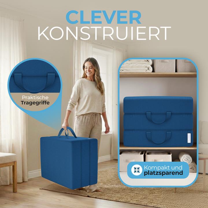 Actual product image Bestschlaf Klappbare Gästematratze (Foam core, 90 x 200 cm)