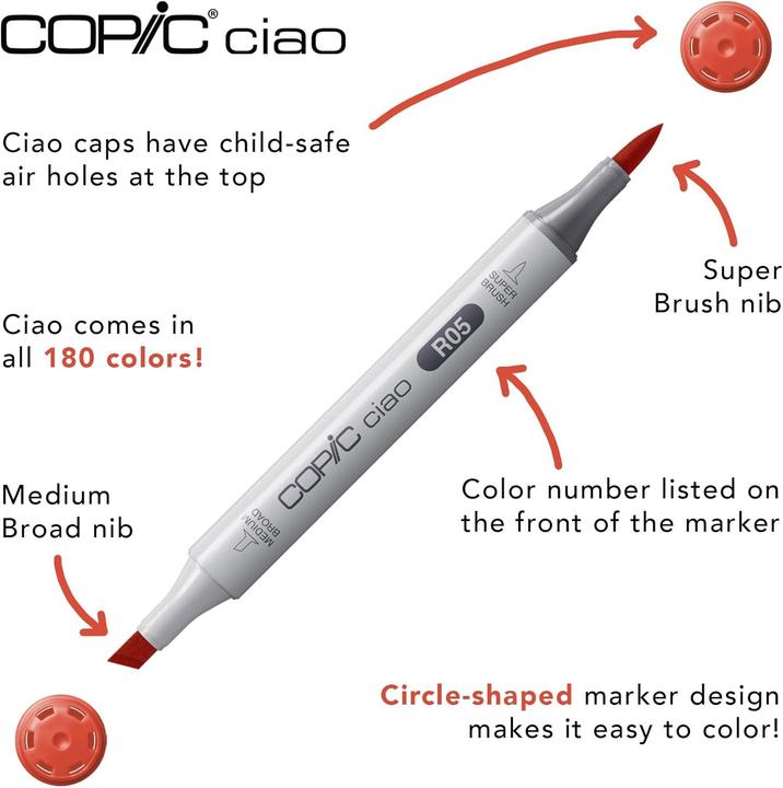 Produktbild Copic Ciao Set A (72x)