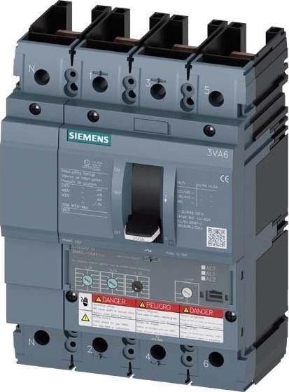 Immagine prodotto Siemens Interruttore automatico 250A 4p 100-250A/In 3VA6225-0HL41-0AA0