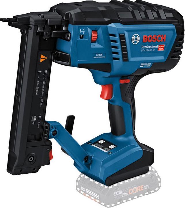 Actual product image Bosch Professional Cordless wood stapler GTH 18V-38 M