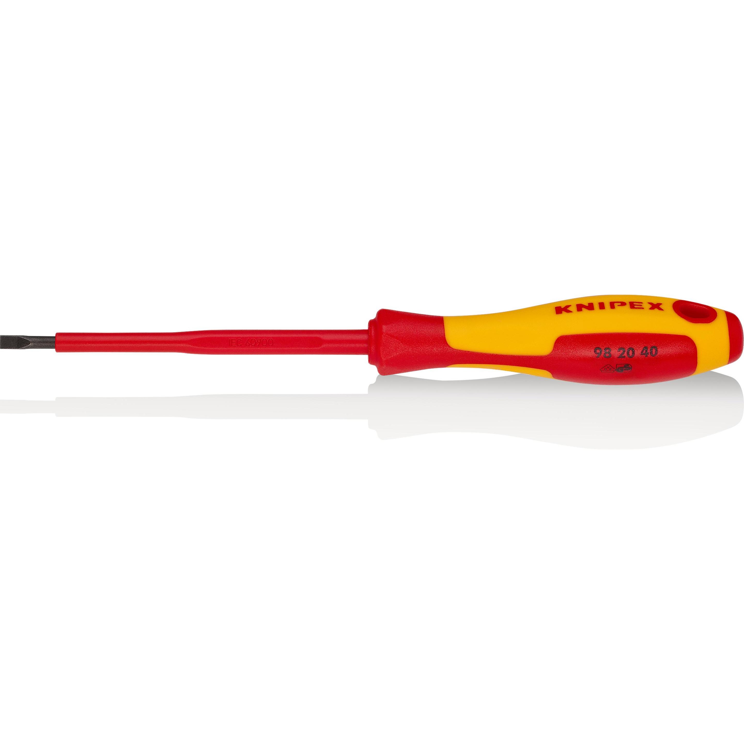 Knipex, Schraubenzieher, Schraubendreher für Schlitzschrauben (Schlitzschrauben)