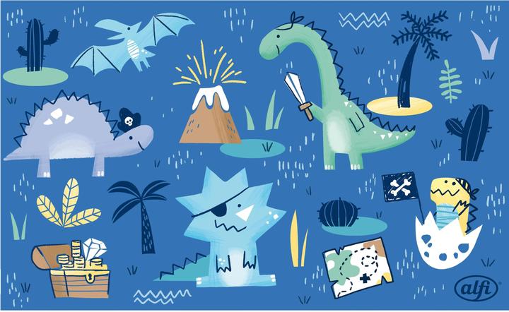 Actual product image Alfi IsoBottle Dino Pirates (0.35 l)