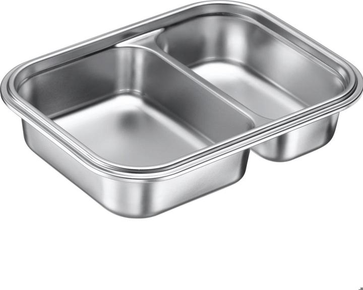 Productafbeelding Westmark Edelstahl Lunch Box/ Frischhaltedose, geteilt