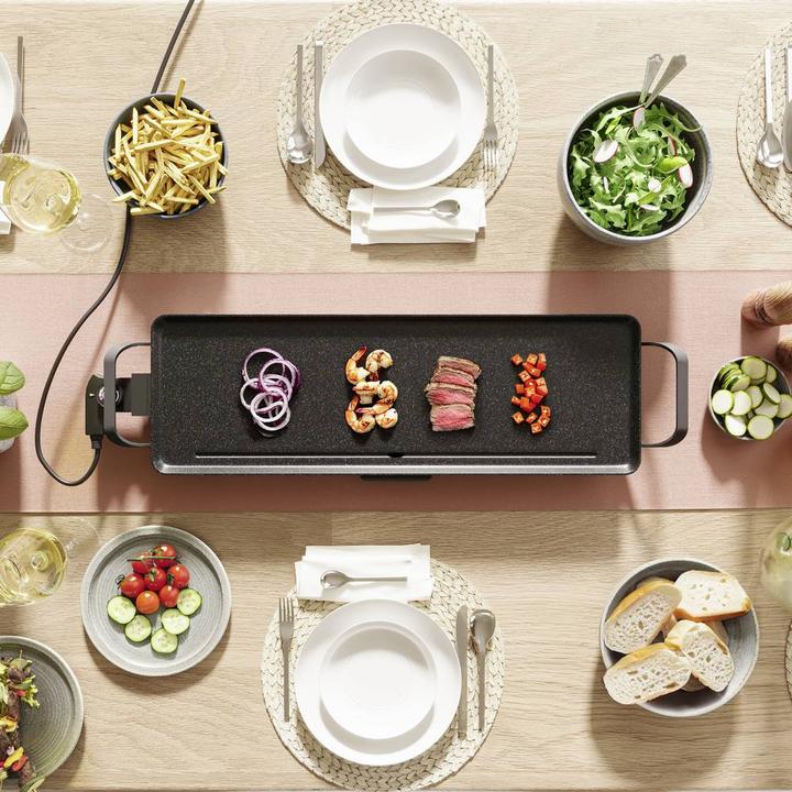 Image du produit Tristar Slim L BP-2668 Plaque grillade électrique noire