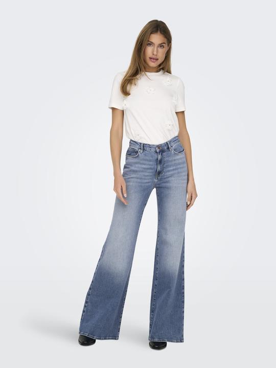 Immagine prodotto Only ONLPATRICIA Jeans svasati a vita alta Jeans dalla vestibilità svasata (W28/L34)