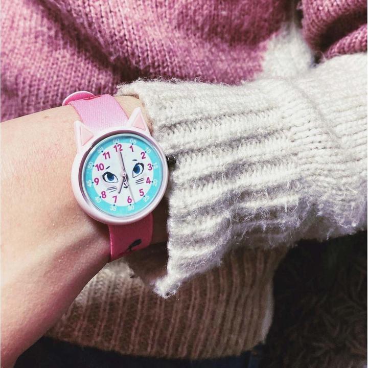Productafbeelding Djeco Kat (Analoog horloge, 30 mm)