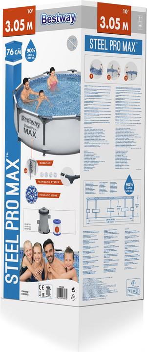 Immagine prodotto Bestway Acciaio Pro Max (Ø 305 x 76 cm)