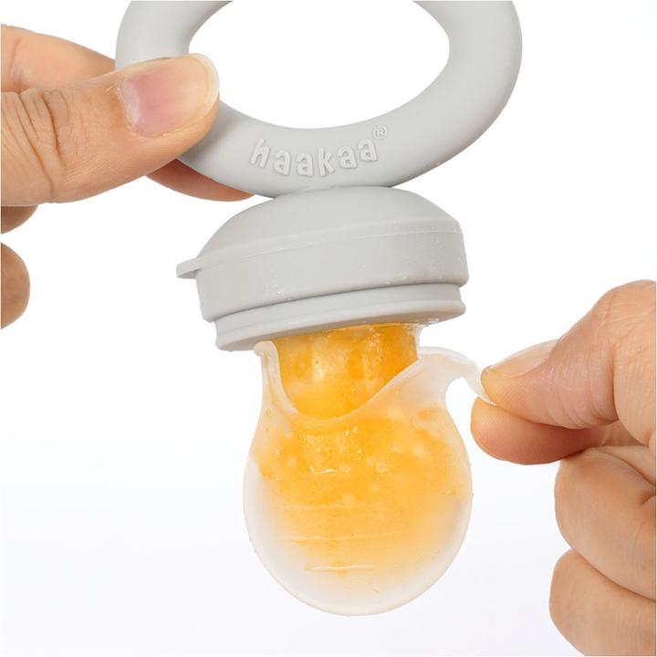 Actual product image Haakaa Fruit teat and freezer cover set