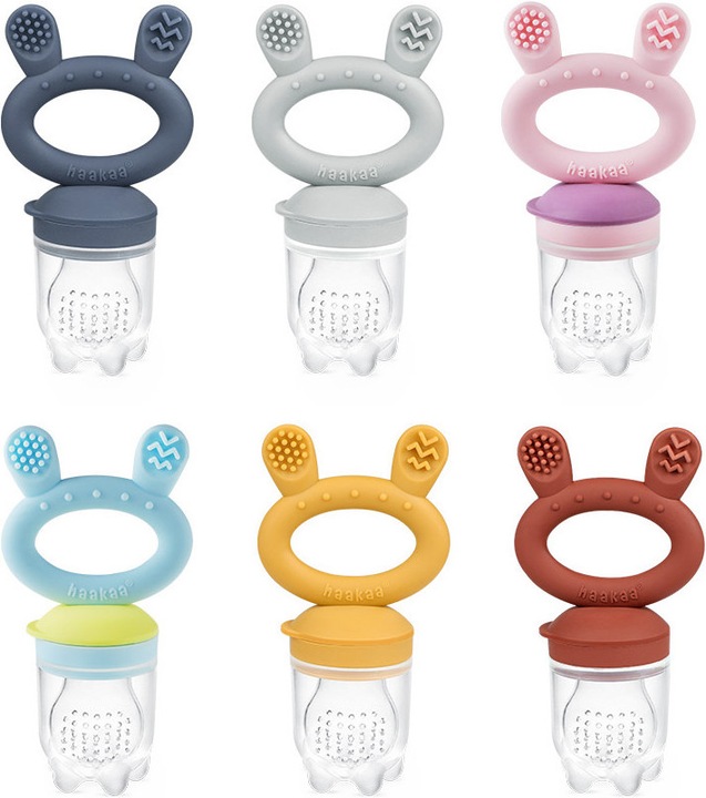 Actual product image Haakaa Fruit teat and freezer cover set