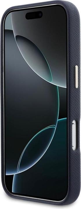 Produktbild Guess - Hardcase Resin Logo (GUHCP17L5PS4RGGB) - iPhone 17 Pro - Blue (Apple iPhone 17 Pro)