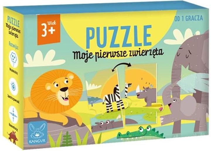 Produktbild Kanguru Mein erstes Tierpuzzle (12 Teile)